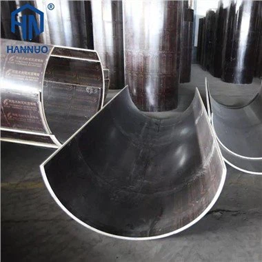 Cylindrisk filmbelagt krydsfiner